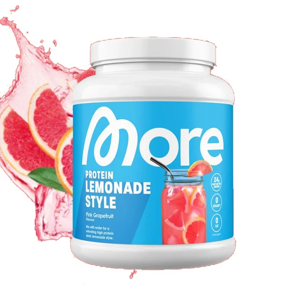 More Nutrition PROTEIN LEMONADE STYLE, 600 g Dose