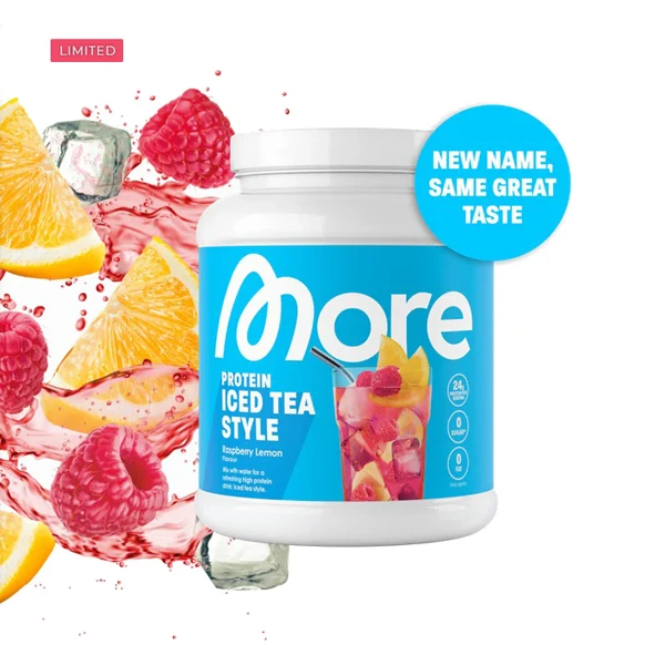 More Nutrition PROTEIN ICED TEA STYLE, 600 g Dose