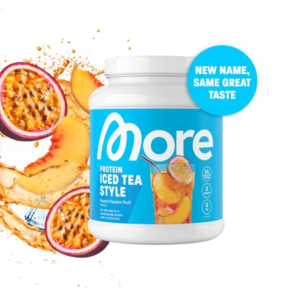 More Nutrition PROTEIN ICED TEA STYLE, 600 g Dose