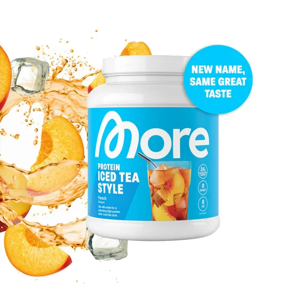 More Nutrition PROTEIN ICED TEA STYLE, 600 g Dose