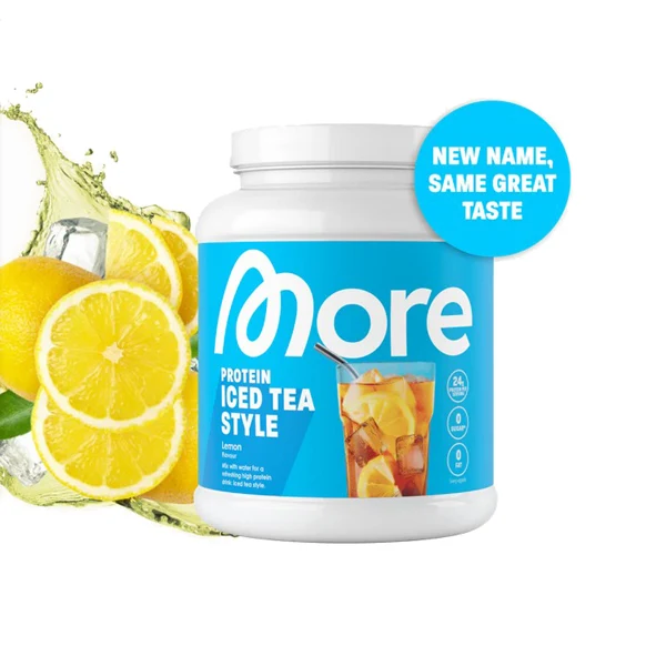 More Nutrition PROTEIN ICED TEA STYLE, 600 g Dose