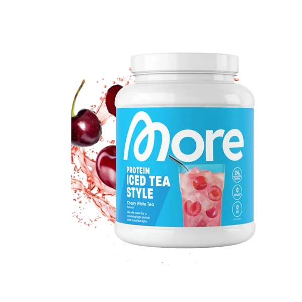 More Nutrition PROTEIN ICED TEA STYLE, 600 g Dose