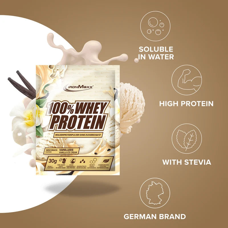 100% Whey Protein (30g) - Vanilla Ice Cream