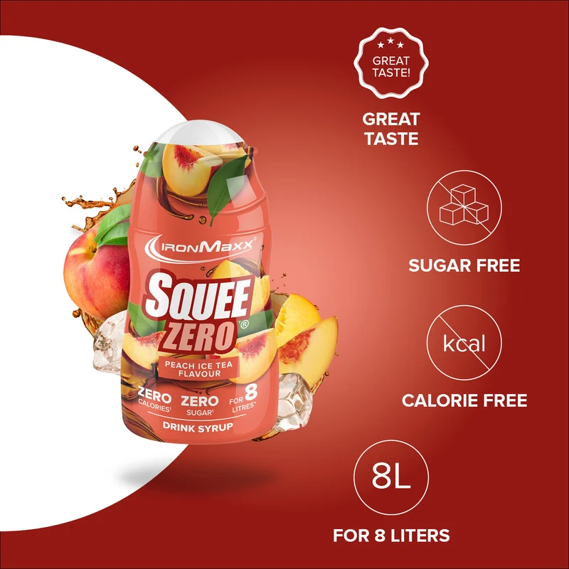 SqueeZero (65ml) - Pfirsich Eistee