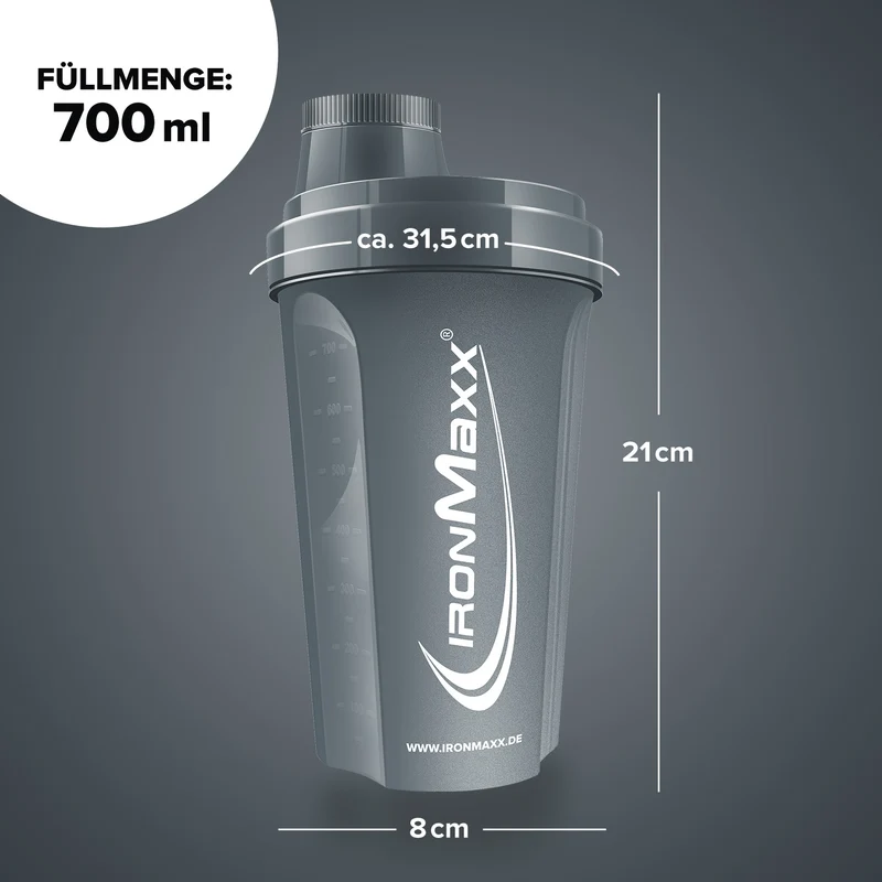 Shaker (700ml) - Anthrazit Matt