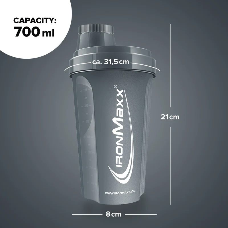 Shaker (700ml) - Anthrazit Matt