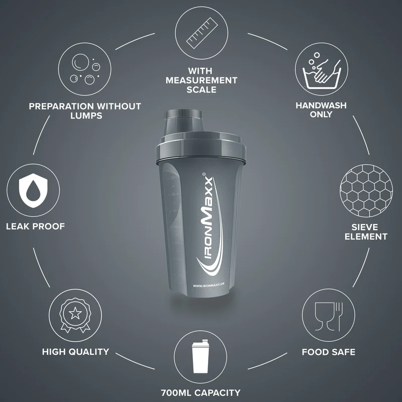 Shaker (700ml) - Anthrazit Matt