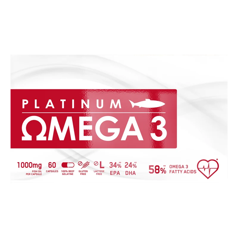 Platinum Omega 3 - 60 Kapseln