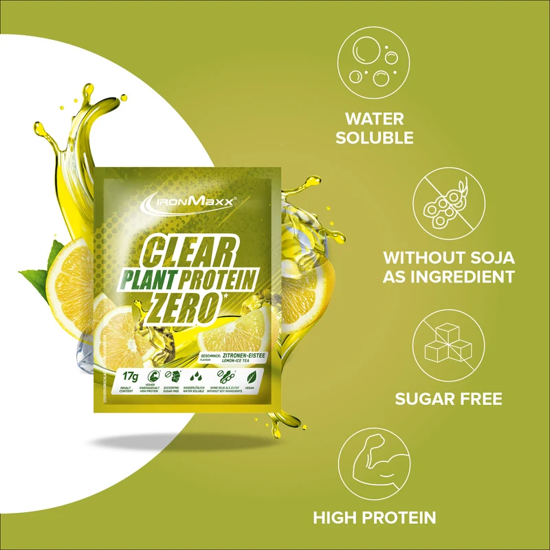 Clear Plant Protein ZERO (17g) - Lemon Ice Tea