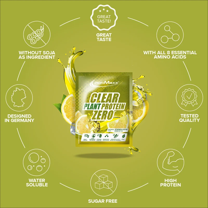 Clear Plant Protein ZERO (17g) - Lemon Ice Tea