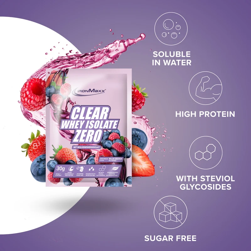 Clear Whey Isolate ZERO (30g) - Wild Berries