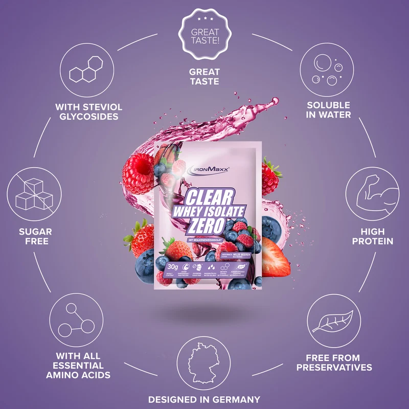 Clear Whey Isolate ZERO (30g) - Wild Berries