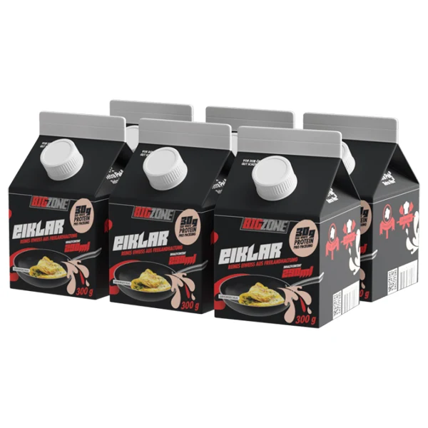 BigZone EGG EIKLAR, 6x 290 ml Karton
