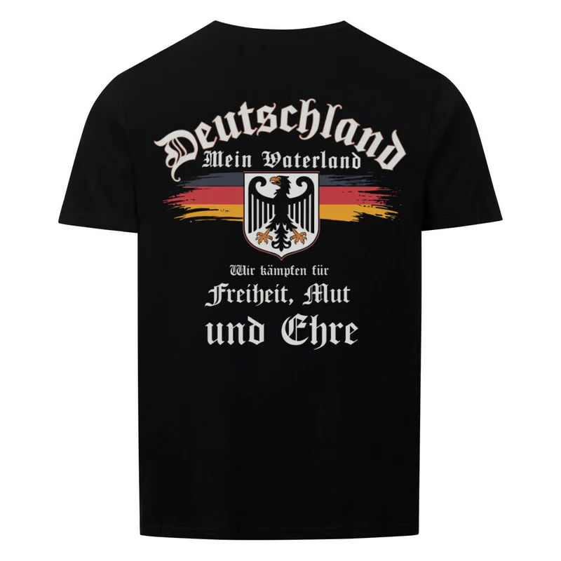 Vaterland - Basic Shirt Unisex Backprint