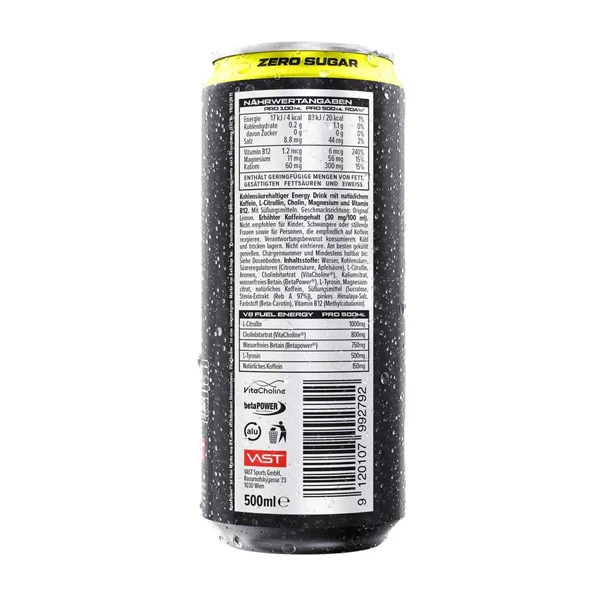 Vast V8 FUEL ENERGY ZERO SUGAR, 500 ml Dose