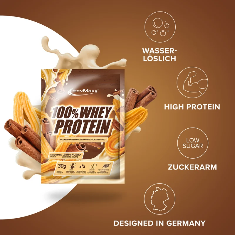 100% Whey Protein (30g) - Cinnamon Churro