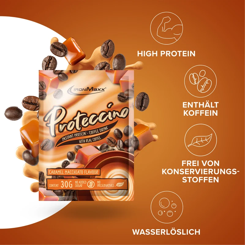 Proteccino (30g) - Caramel Macchiato
