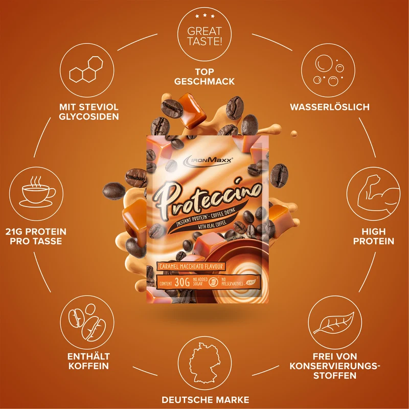 Proteccino (30g) - Caramel Macchiato