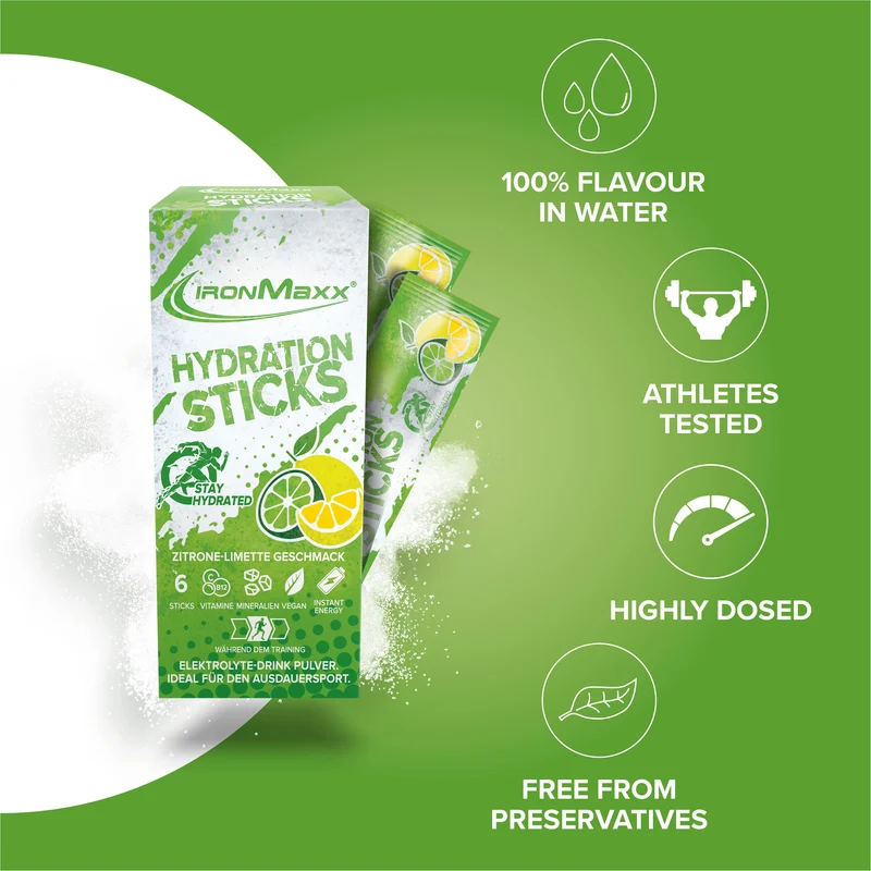 Hydration Sticks (6x12,9g) - Zitrone Limette
