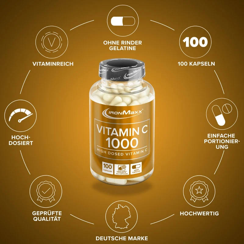 Vitamin C 1000 - 100 Kapseln