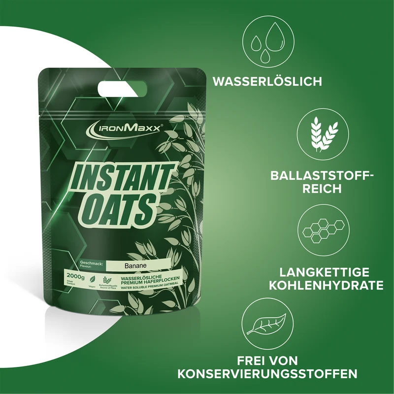 Instant Oats (2000g) - Banane