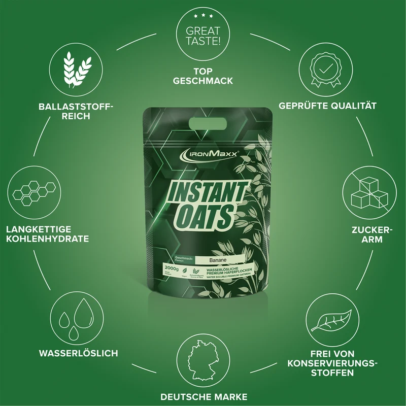 Instant Oats (2000g) - Banane