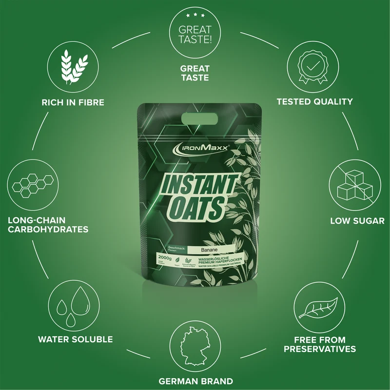 Instant Oats (2000g) - Banane