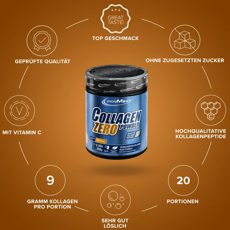 Collagen Powder Zero (250g) - Tropical