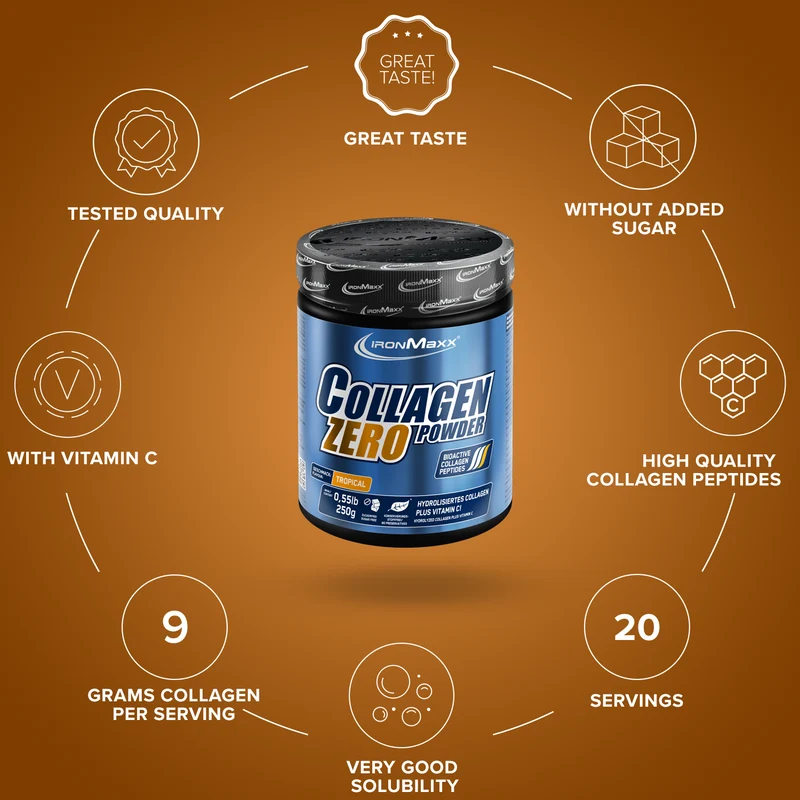 Collagen Powder Zero (250g) - Tropical