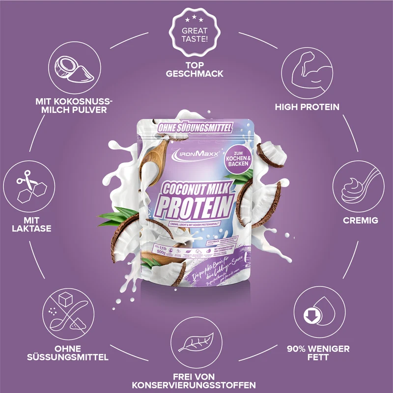 Coconut Milk Protein (500g) - Kokosmilch Style