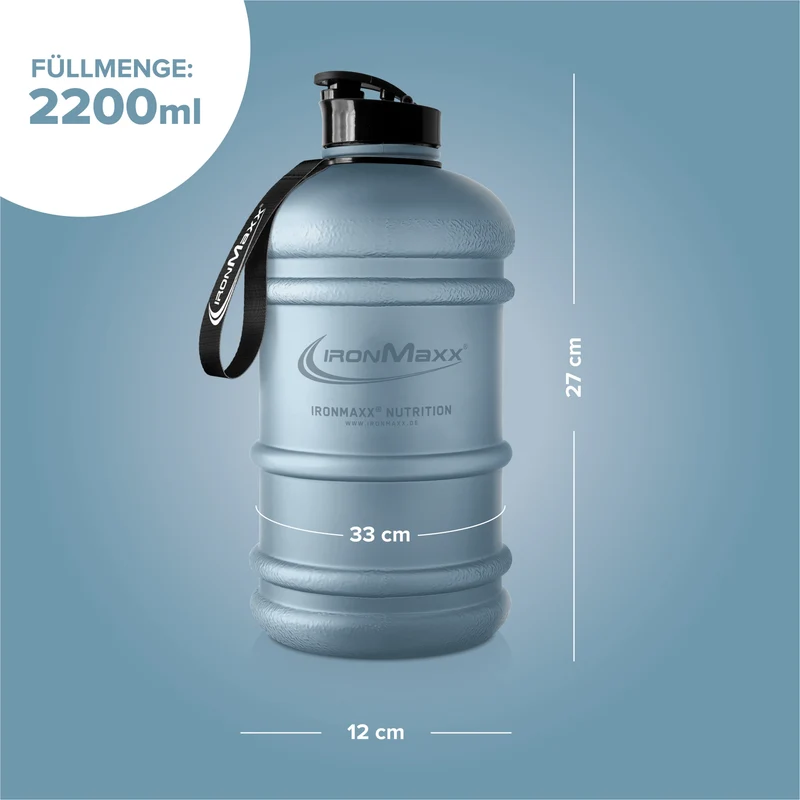 Water Gallon (2200ml) - Matt Solid Kyanite Blue