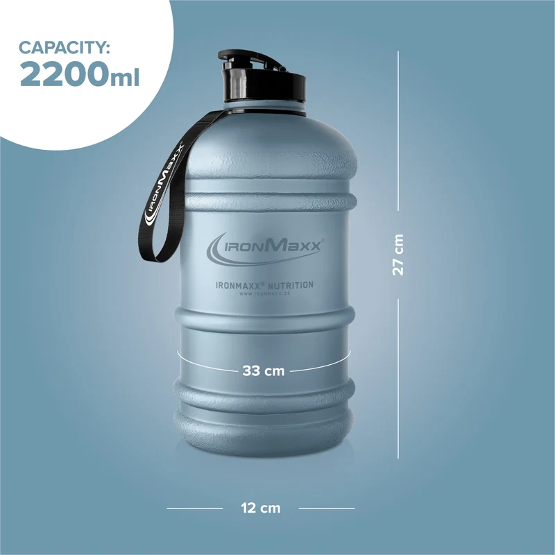Water Gallon (2200ml) - Matt Solid Kyanite Blue
