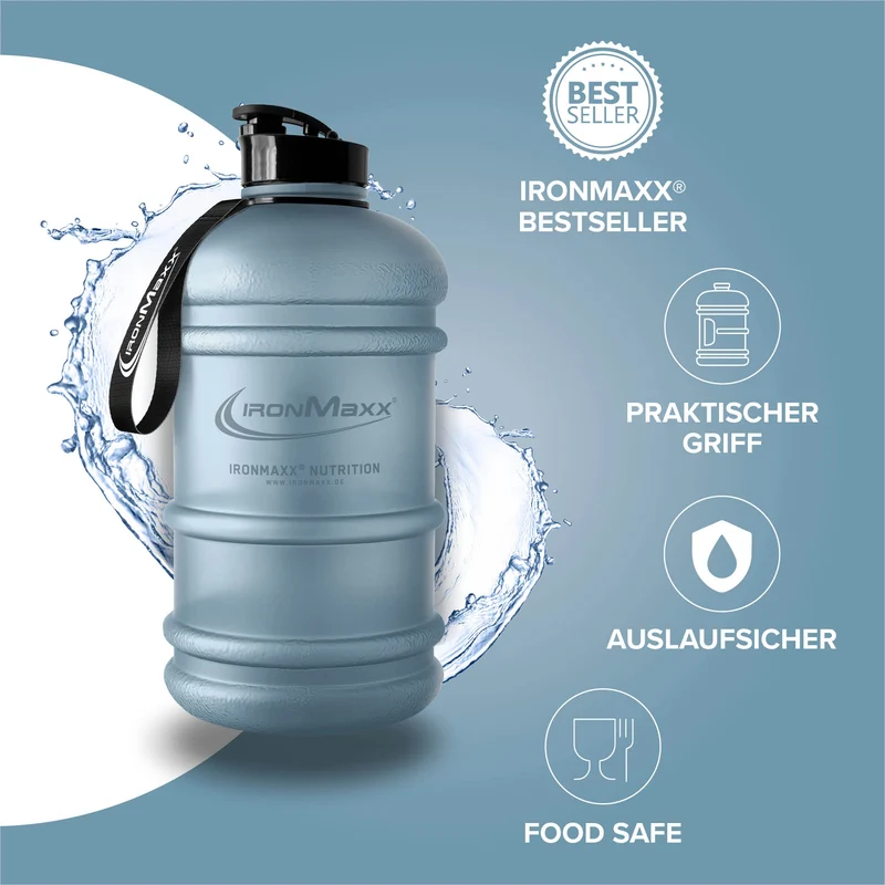 Water Gallon (2200ml) - Matt Transparent Frosted Kyanite Blue