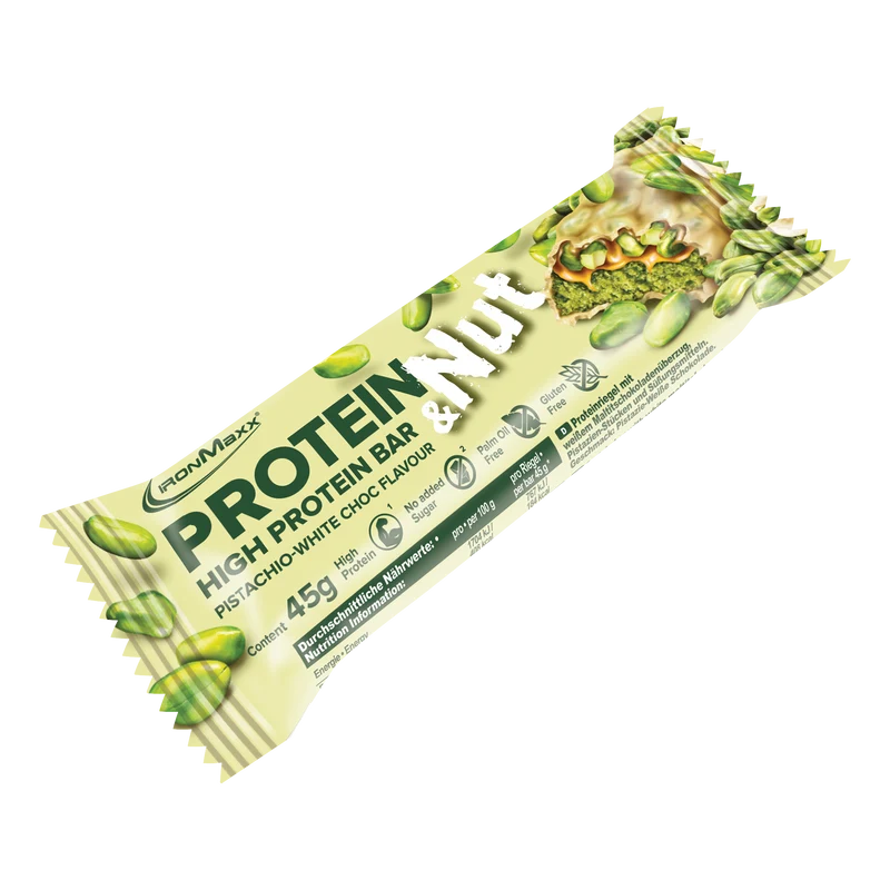 Protein & Nut (45g) - Pistachio-White Choc