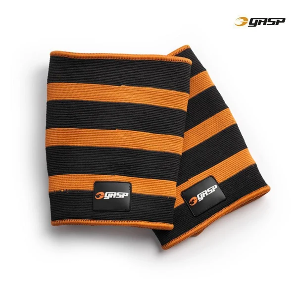 GASP POWER ELBOW SLEEVES, Black Flame