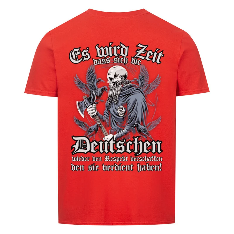 Deutscher Respekt - Basic Shirt Unisex Backprint
