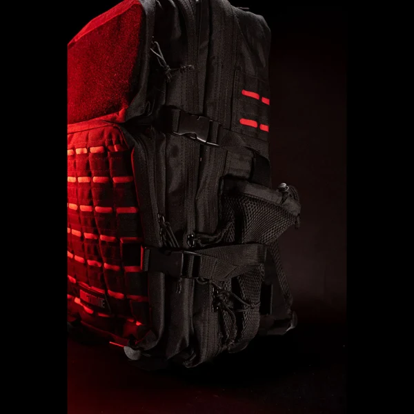 BigZone RUCKSACK MIT PATCH 50 Liter, Schwarz