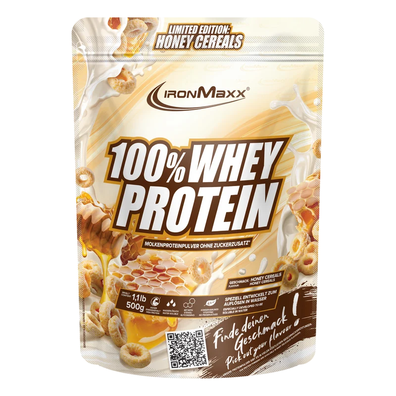 100% Whey Protein (500g) - Honey Cereal