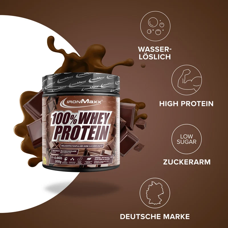 100% Whey Protein (300g) - Milchschokolade