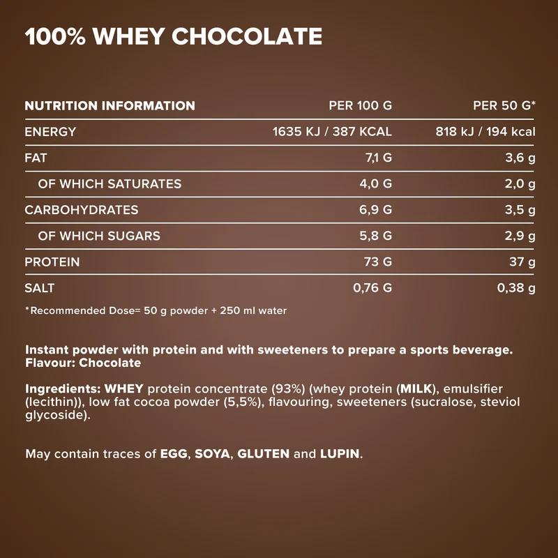 100% Whey Protein (300g) - Milchschokolade