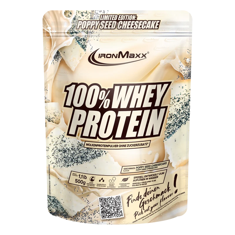 100% Whey Protein (500g) - Poppy Seed Cheesecake