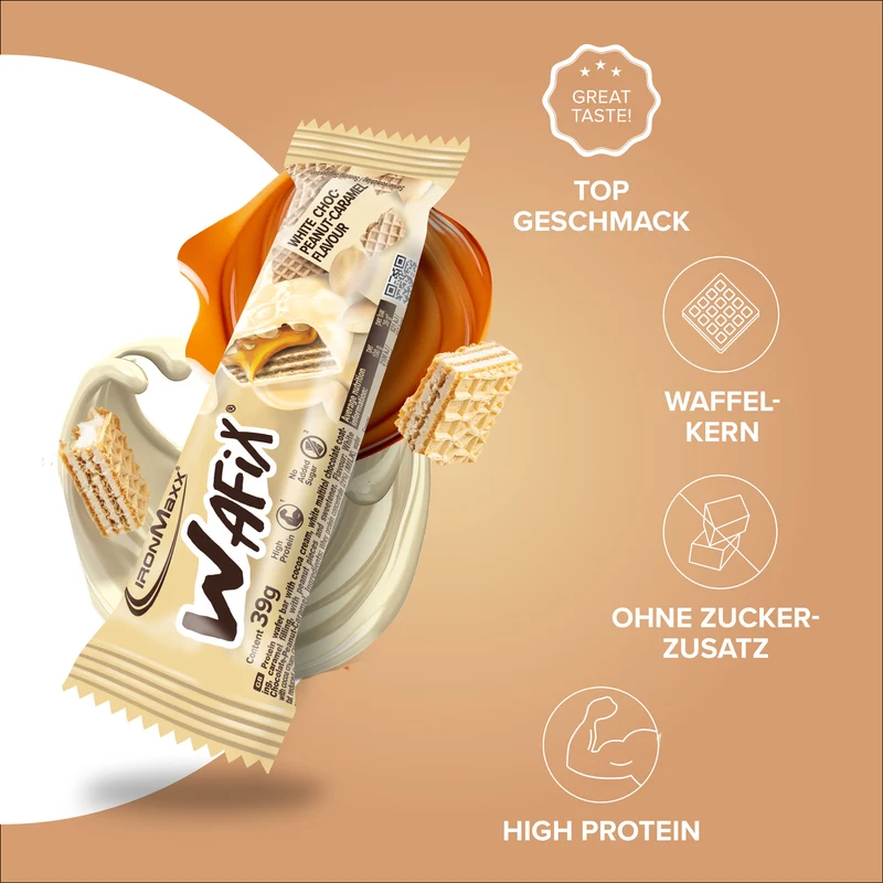 Wafix (24x39g) - White Peanut Caramel