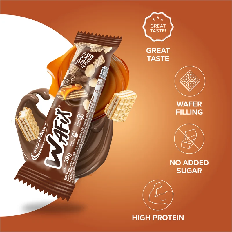 Wafix (24x39g) - Peanut Caramel
