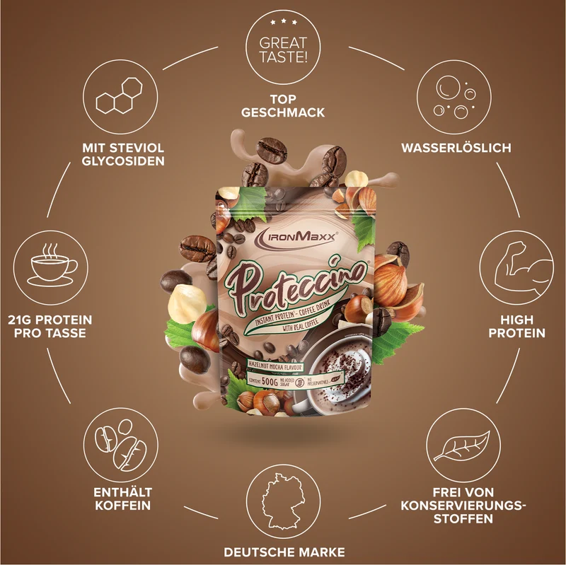Proteccino (500g) - Hazelnut Mocha
