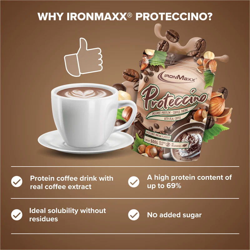 Proteccino (500g) - Hazelnut Mocha