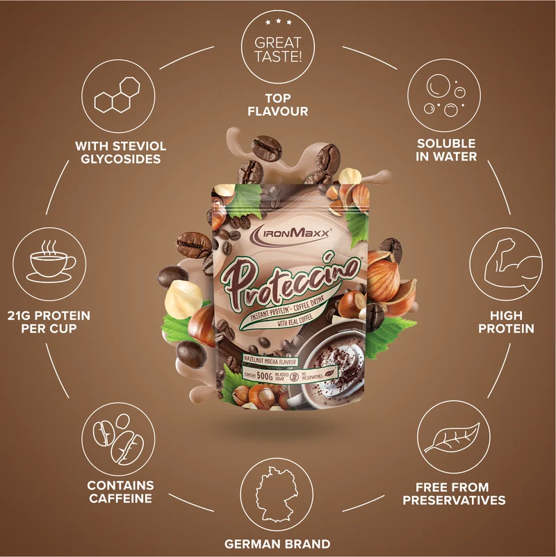 Proteccino (500g) - Hazelnut Mocha