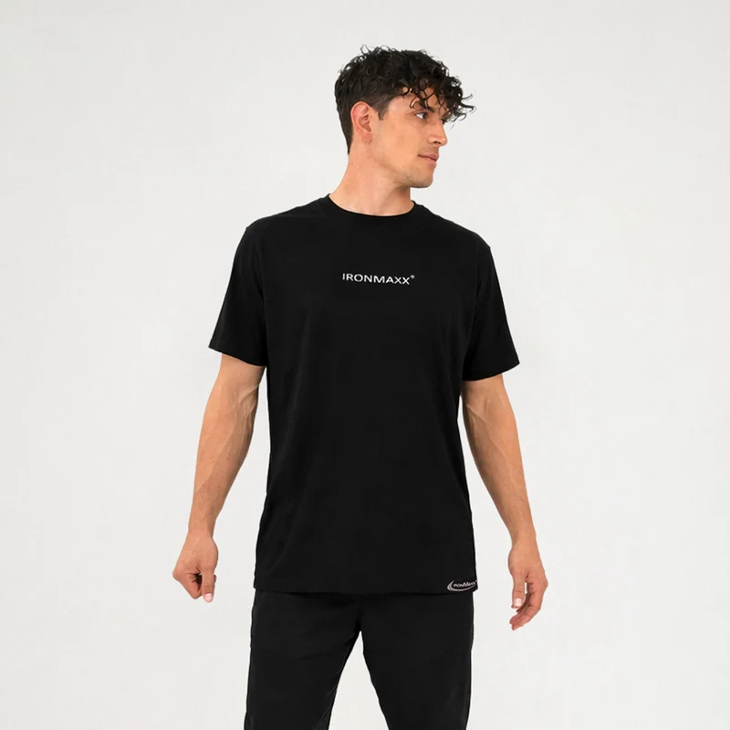 T-Shirt Herren Schwarz - Herren XL