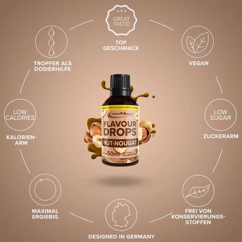 Flavour Drops (50ml) - Nuss Nougat