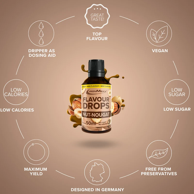 Flavour Drops (50ml) - Nuss Nougat