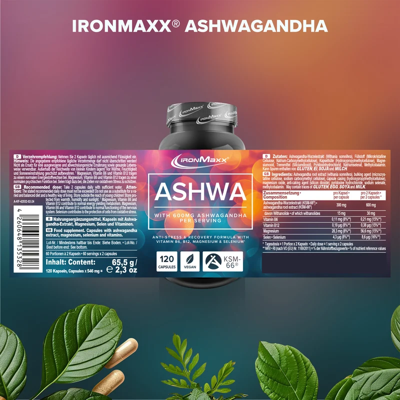 Ashwagandha - 120 Kapseln